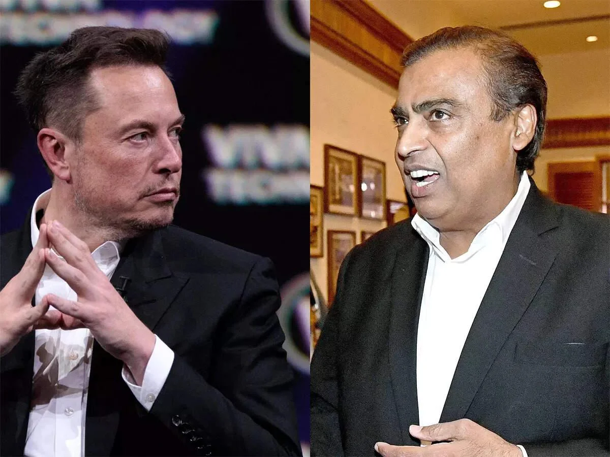 Elon Musk vs Mukesh Ambani