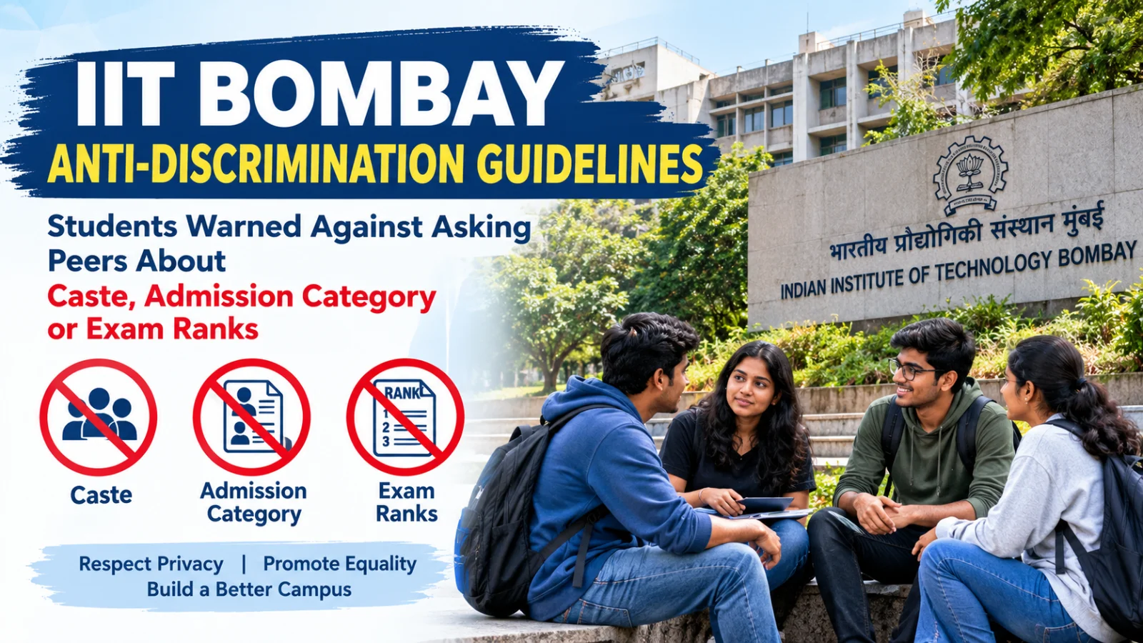 IIT Bombay anti-discrimination guidelines