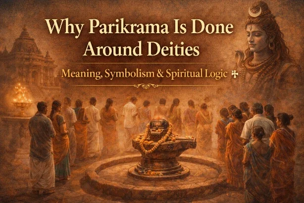 Why Is Pradakshina Performed Around a Deity? Understanding Its Spiritual Significance