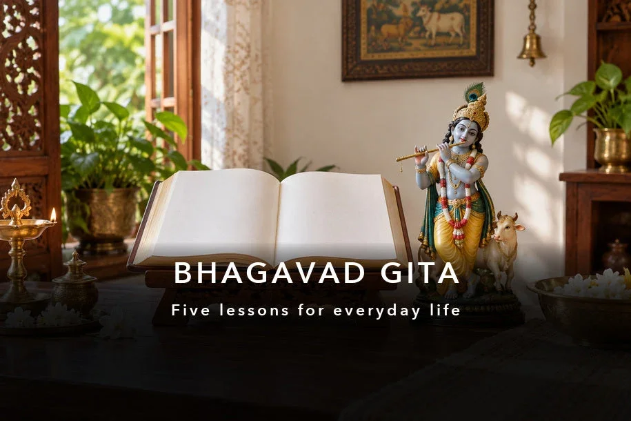 5 Bhagavad Gita Lessons That Still Matter in Modern Life
