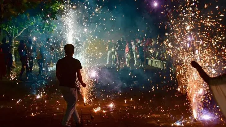 Diwali firecracker safety