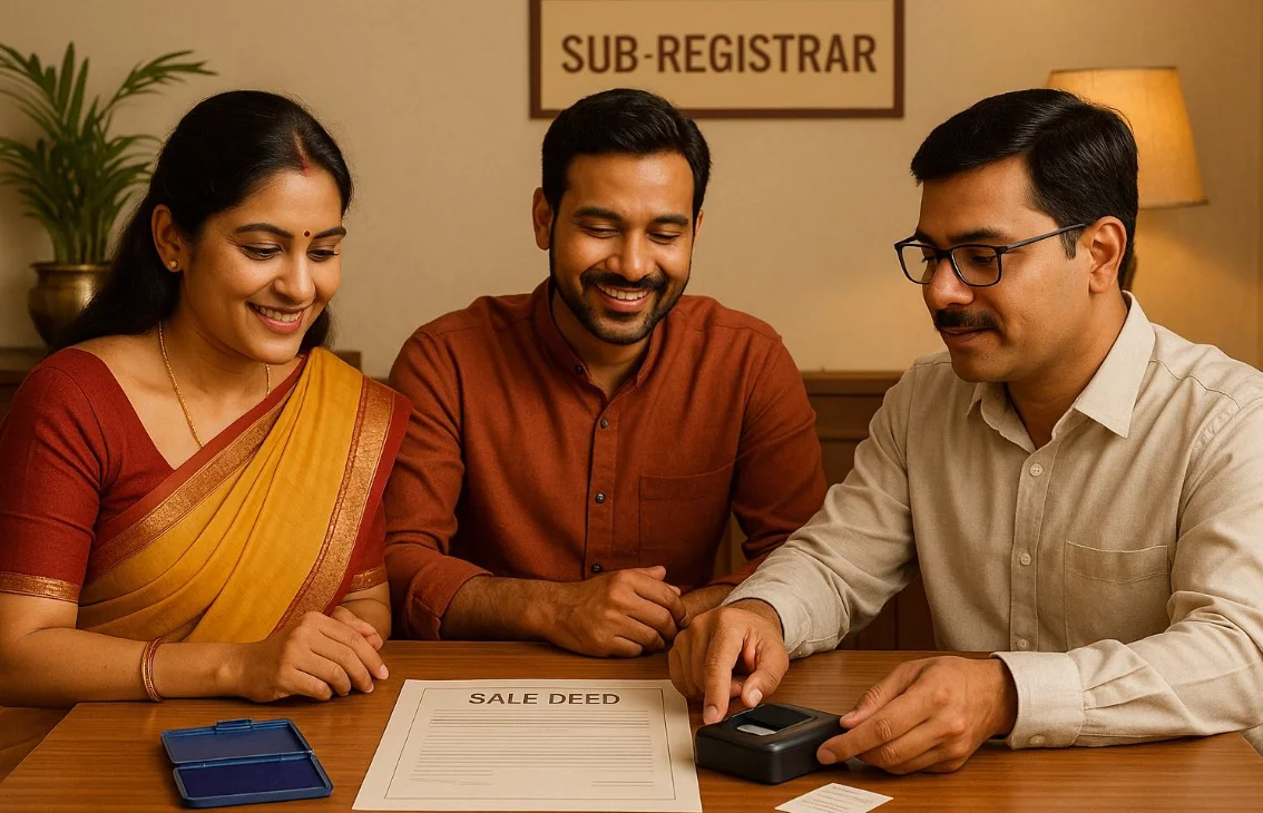 Property registration documents and land records in India