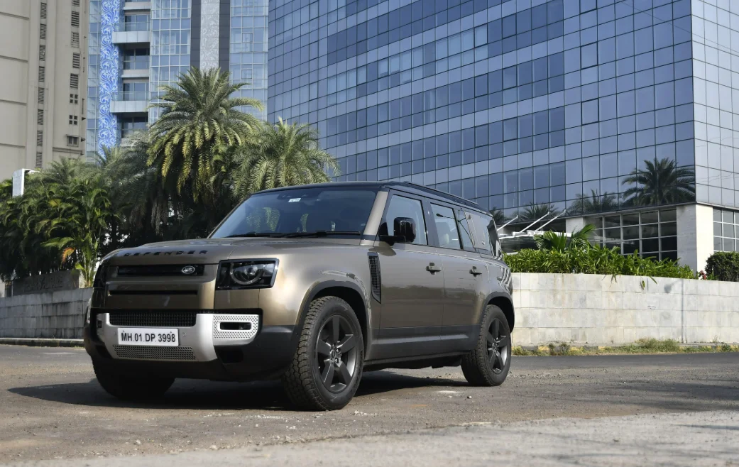 Land Rover Defender 110 SUV following the start of local assembly in India